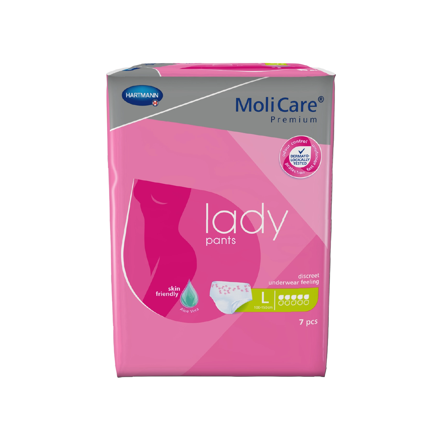 MoliCare Lady Pants 5 Gotas Cuecas L 7 Unidades