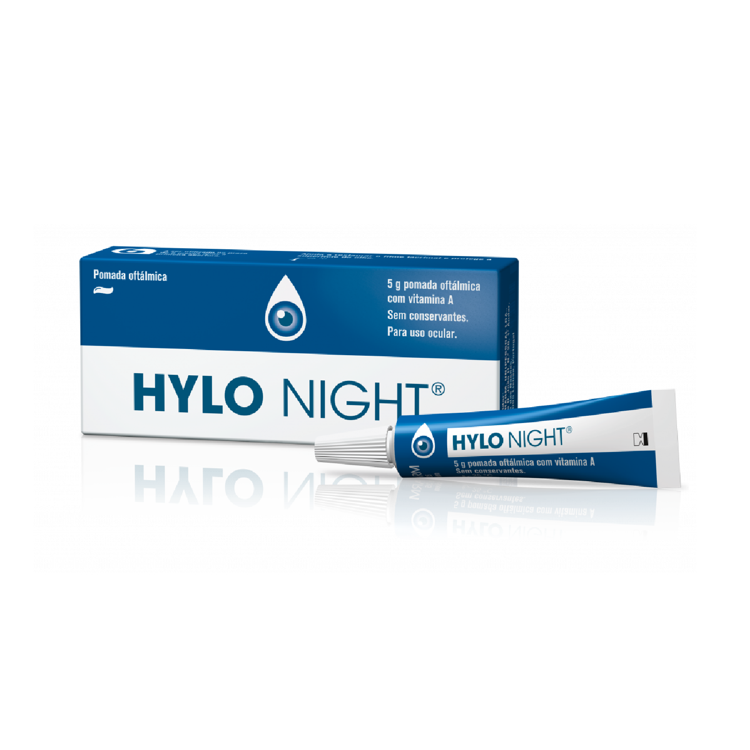 Ungüento oftálmico nocturno Hylo 5 g