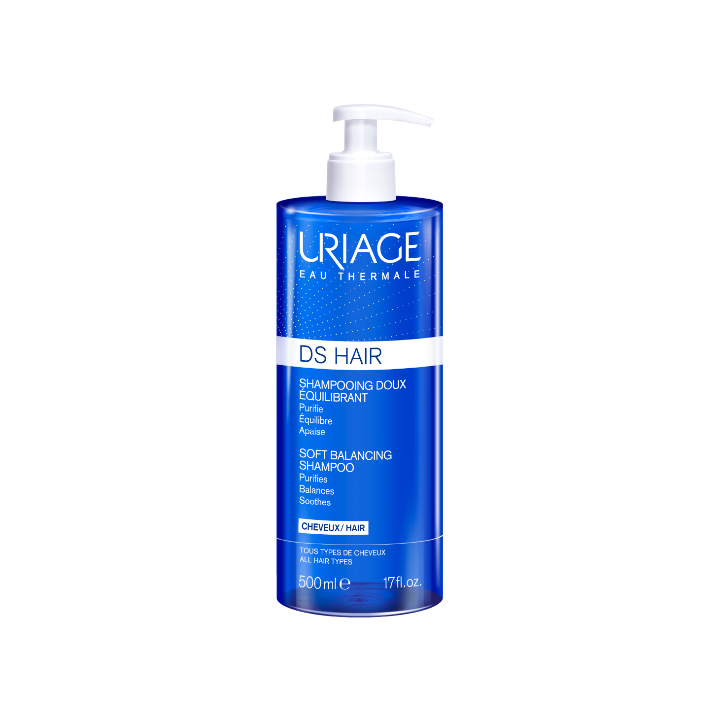 Uriage DS Hair Champô Suave Equilíbrio 500ml