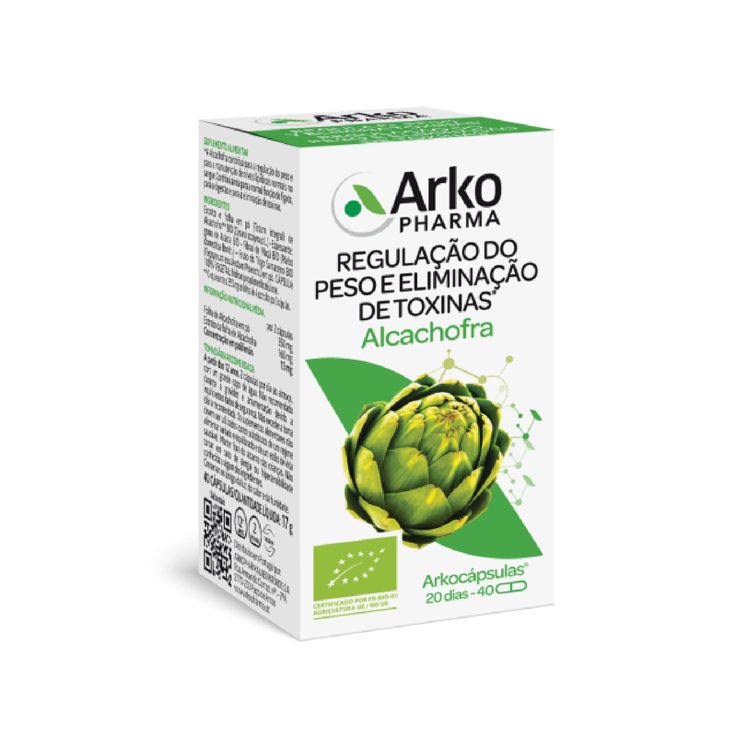 Arkocápsulas Alcachofra Bio 40 Cápsulas