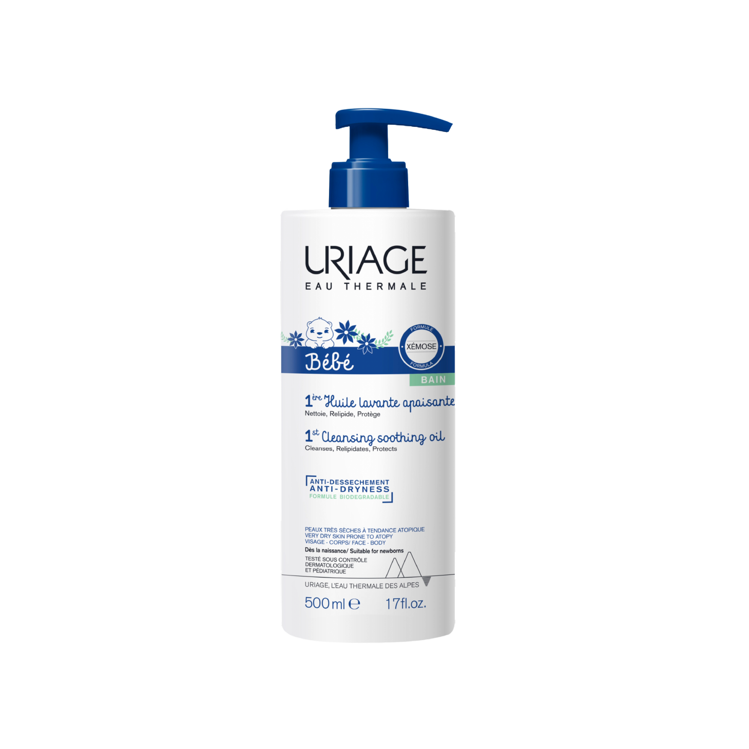 Uriage Bebé 1º Óleo Lavante Apaziguante 500ml