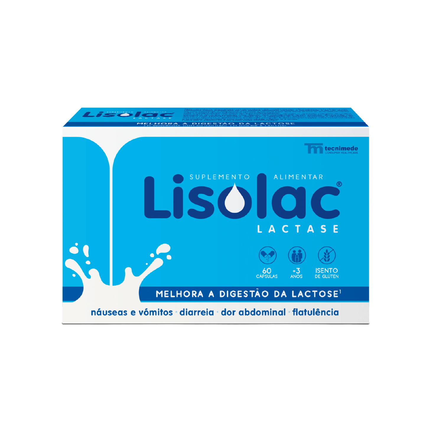 Lisolac Lactasa 60 Cápsulas