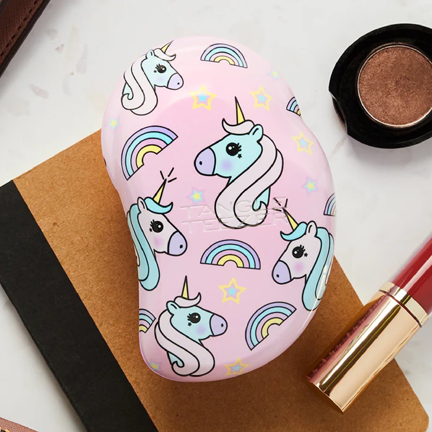 Tangle Teezer El Mini Cepillo de Pelo Original para Niños Unicorn Magic