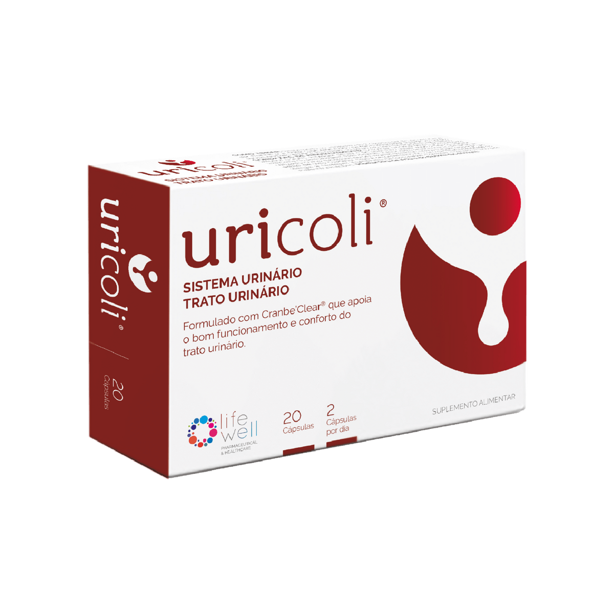 UriColi 20 cápsulas