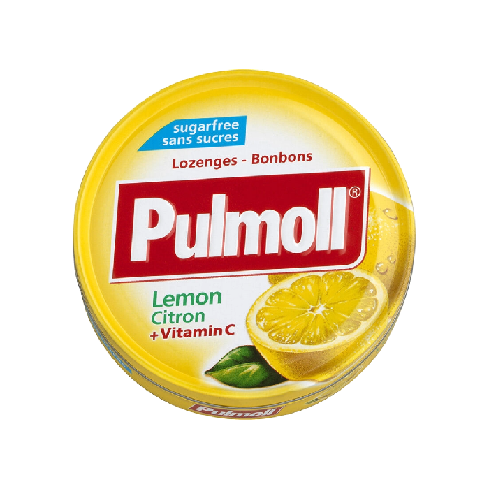 Pulmoll Pastilhas Limão + Vitamina C 45g