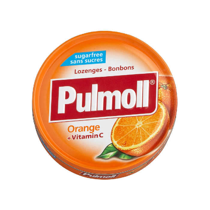 Pulmoll Pastilhas Laranja + Vitamina C 45g