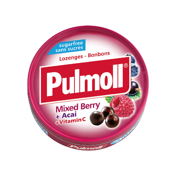 Pulmoll Pastilhas Frutos Silvestres + Vitamina C 45g