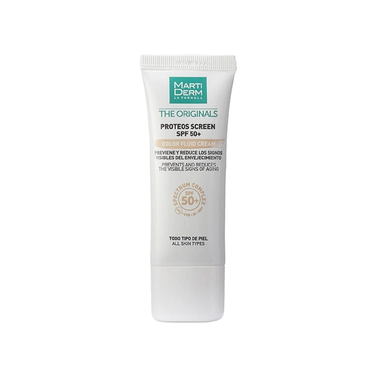 Screen Col Cream Martiderm The Originals Proteos Screen Color Fluid Cream SPF50+ 40ml ...