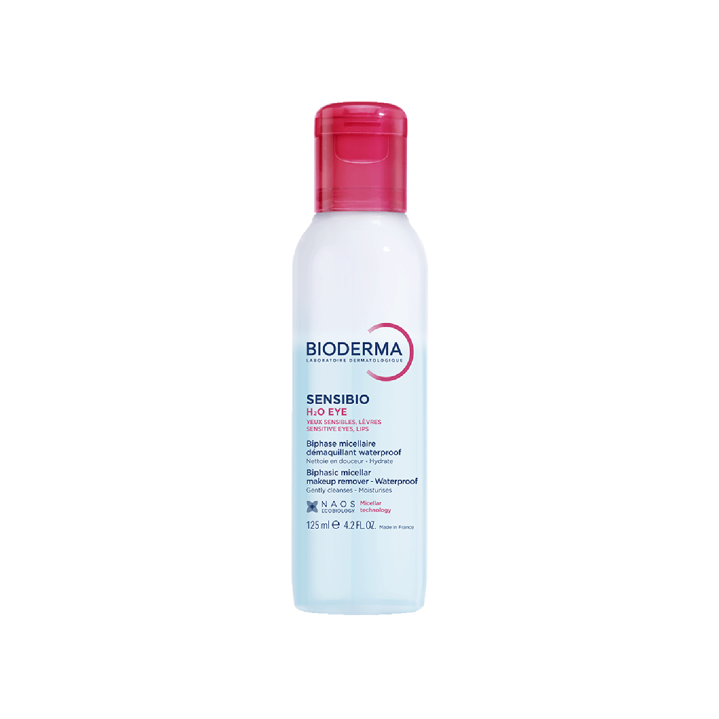 Bioderma Sensibio H2O Eye Desmaquilhante Micelar Bifásico 125ml