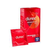 Durex Sensitivo XL 10 Preservativos