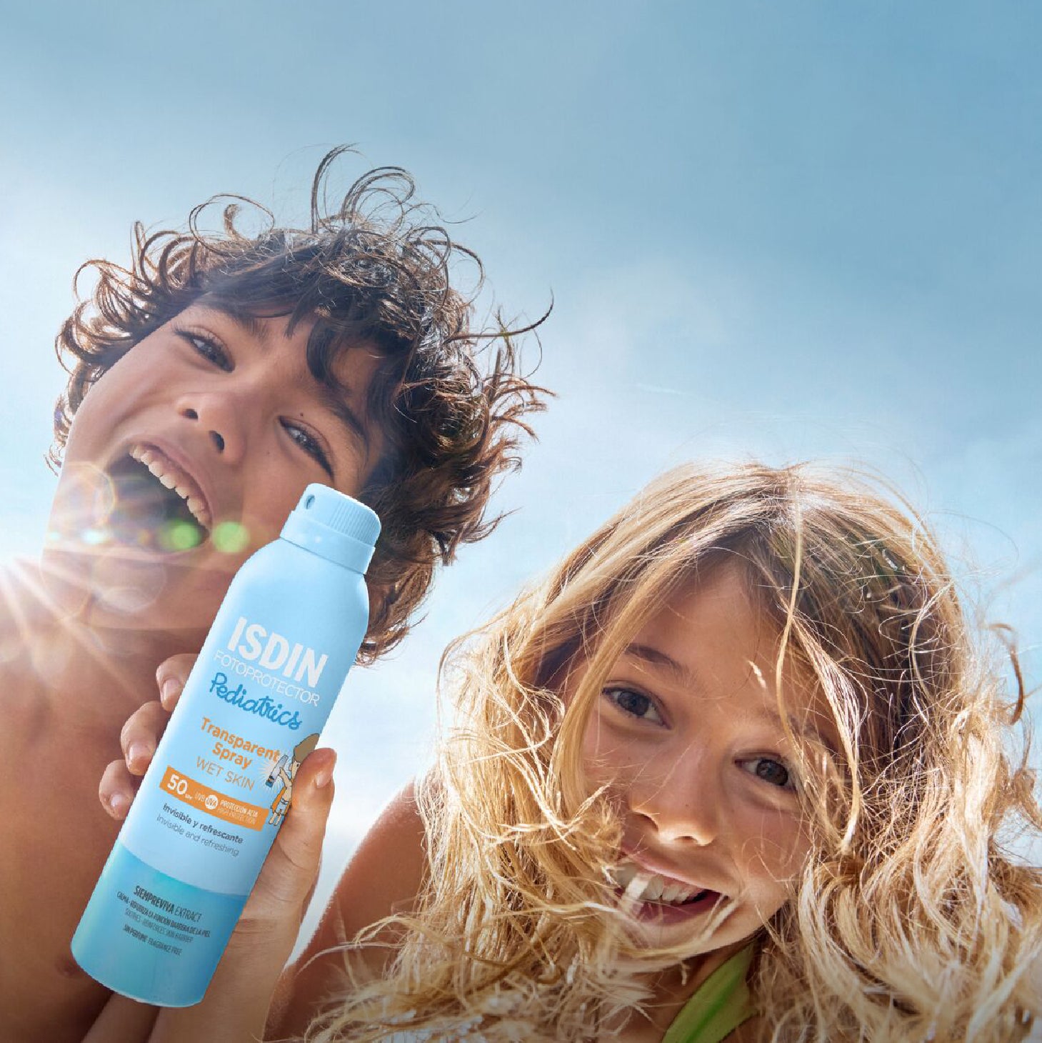 Isdin Fotoprotector Pediatrics Transparent Spray Wet Skin SPF50 250ml