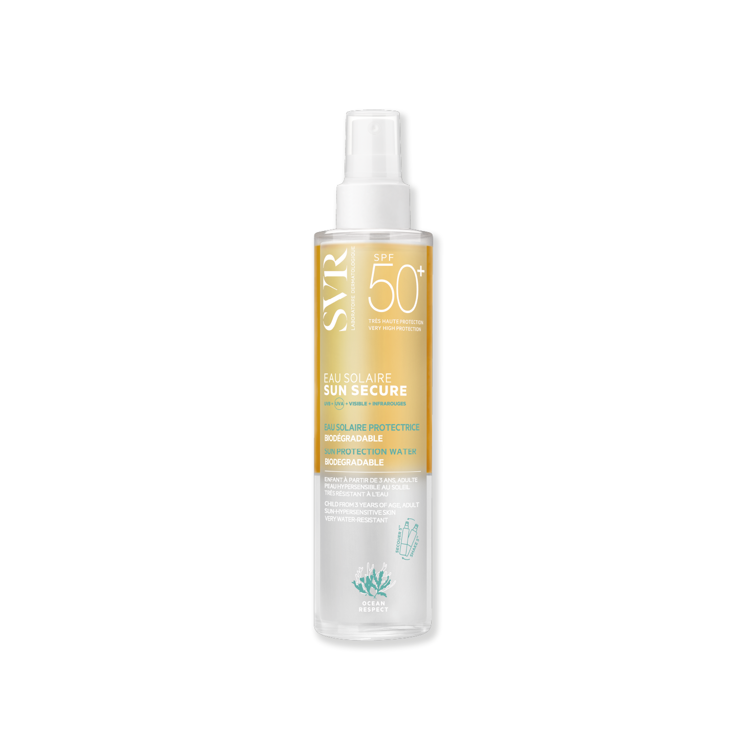 SVR Sun Secure Eau Solaire SPF50+ 200ml