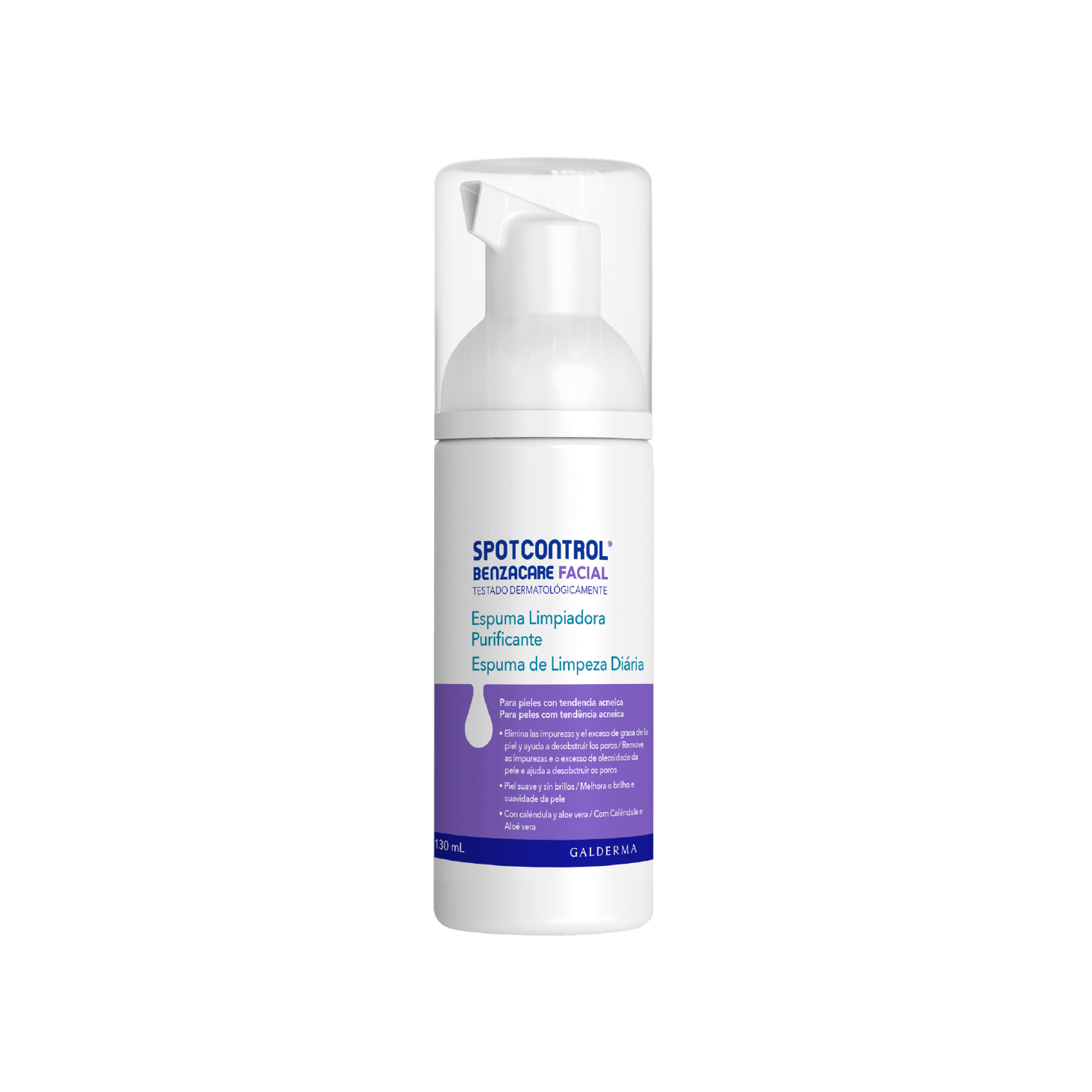 Benzacare Spotcontrol Espuma de Limpeza Facial Diária 130ml