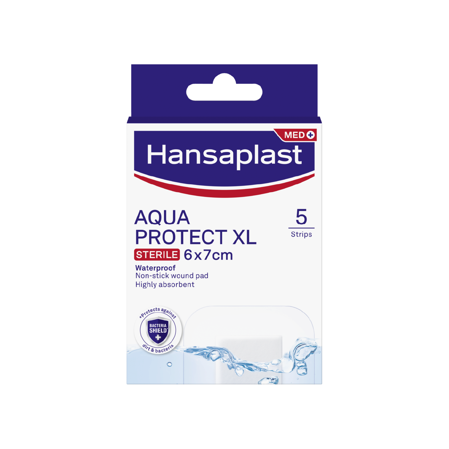 Hansaplast Pensos Aqua Protect XL 6x7cm x 5 Unidades