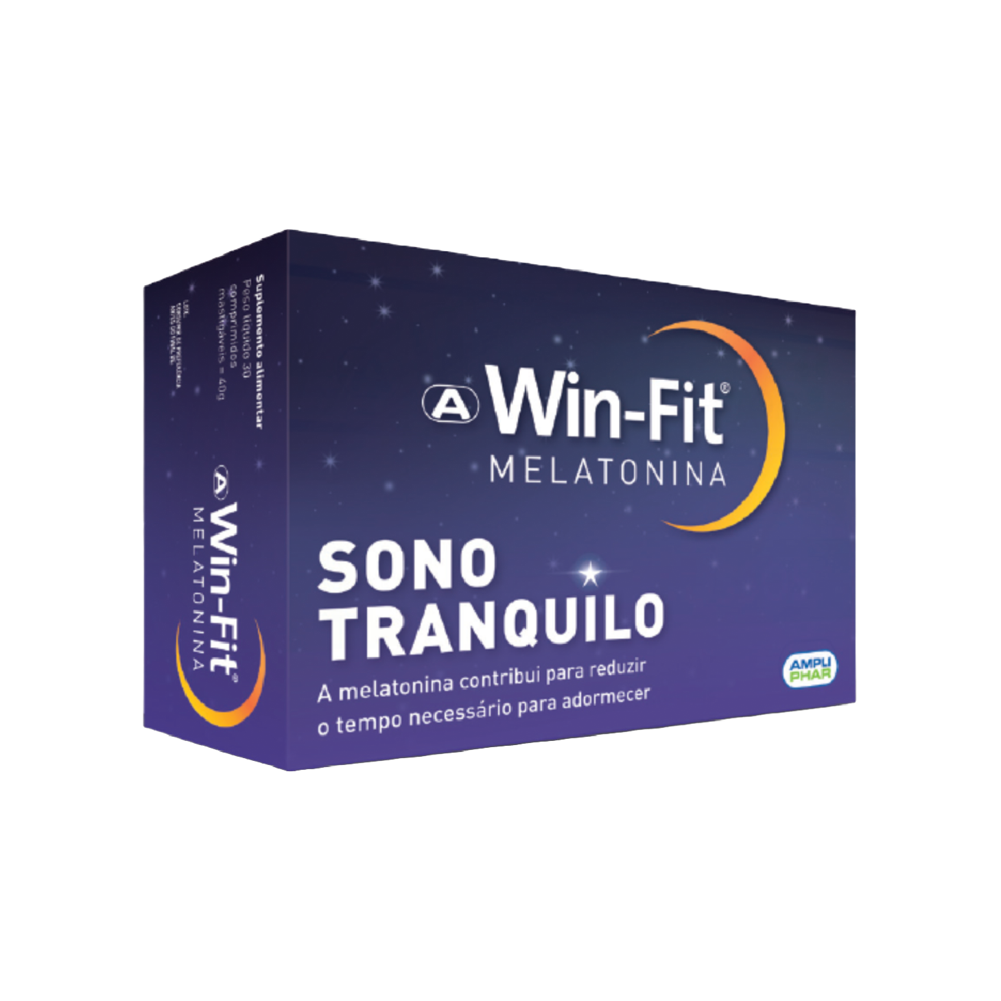 Win-Fit Melatonina 60 Comprimidos Mastigáveis