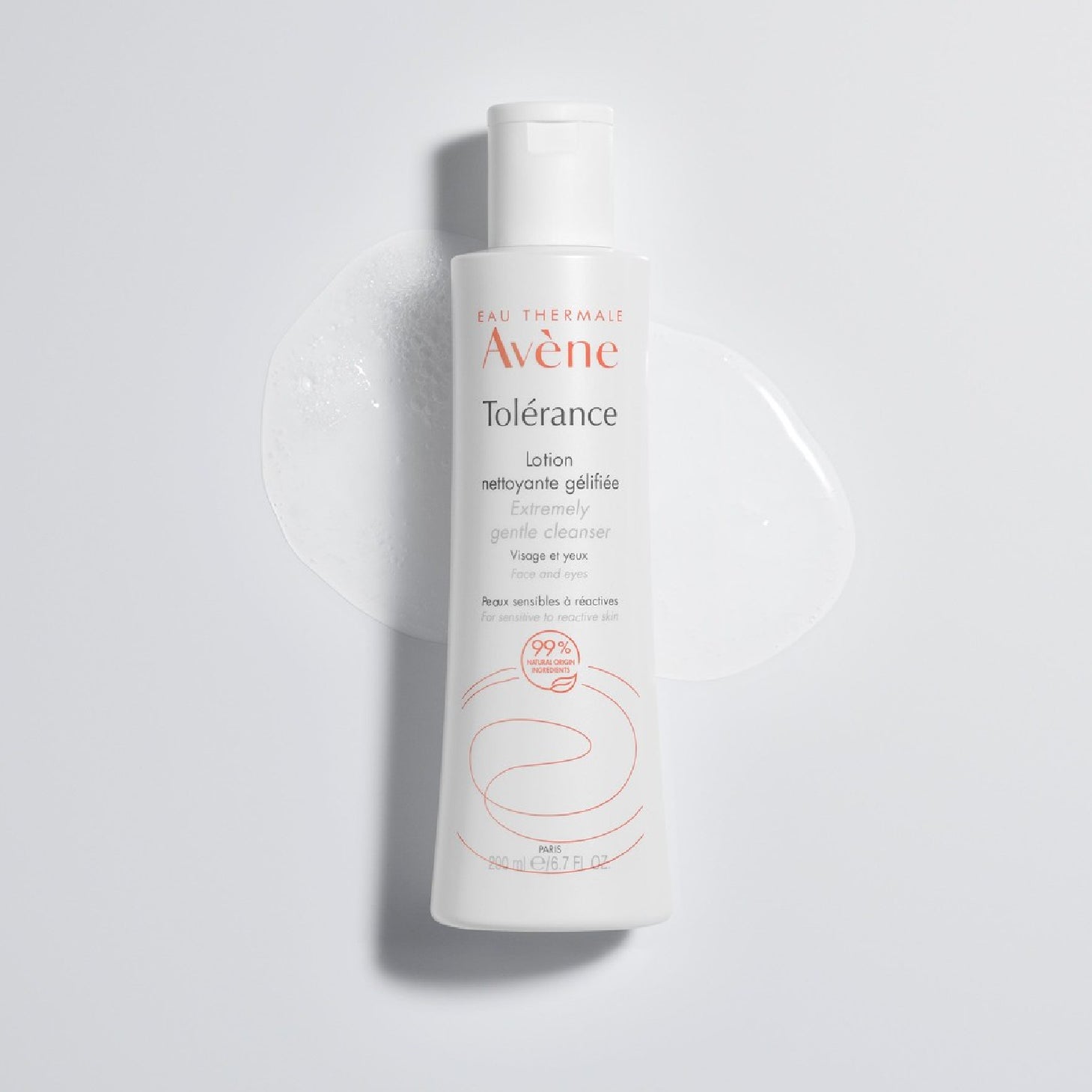 Avène Tolérance Loção de Limpeza Gelificada 200ml