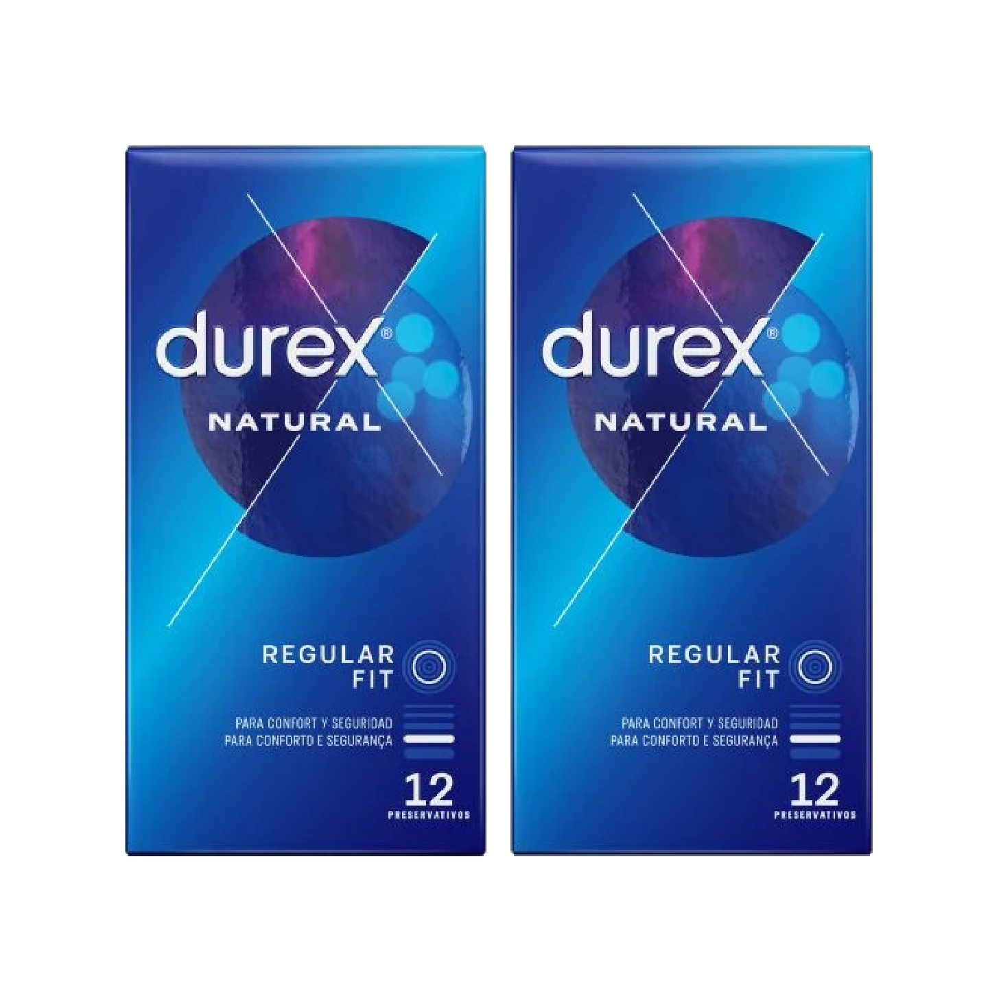 Durex Natural 12 Preservativos x 2 Unidades