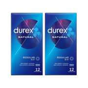 Durex Natural 12 Preservativos x 2 Unidades