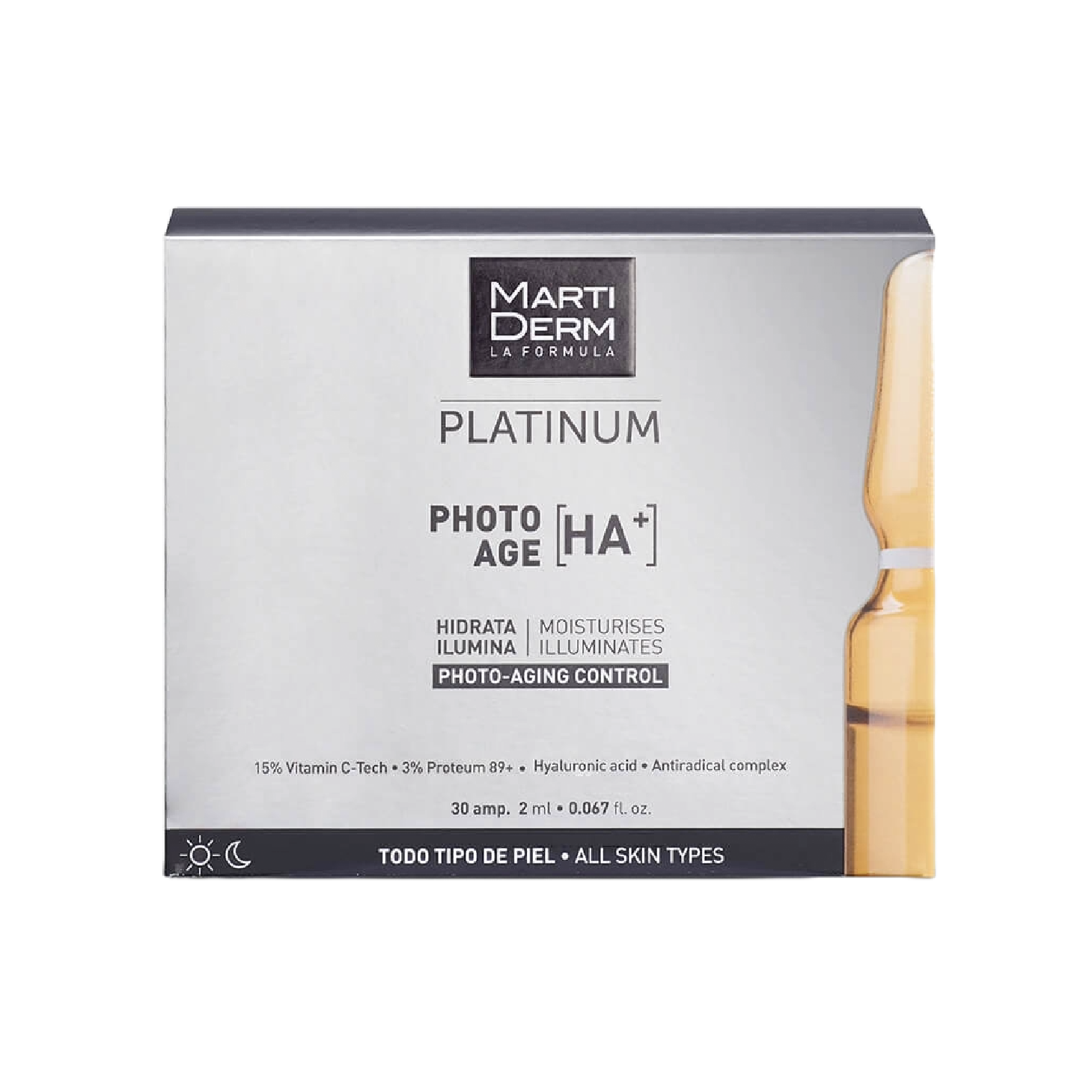 Martiderm Platinum Photo-Age HA+ 2ml x 30 Ampolas