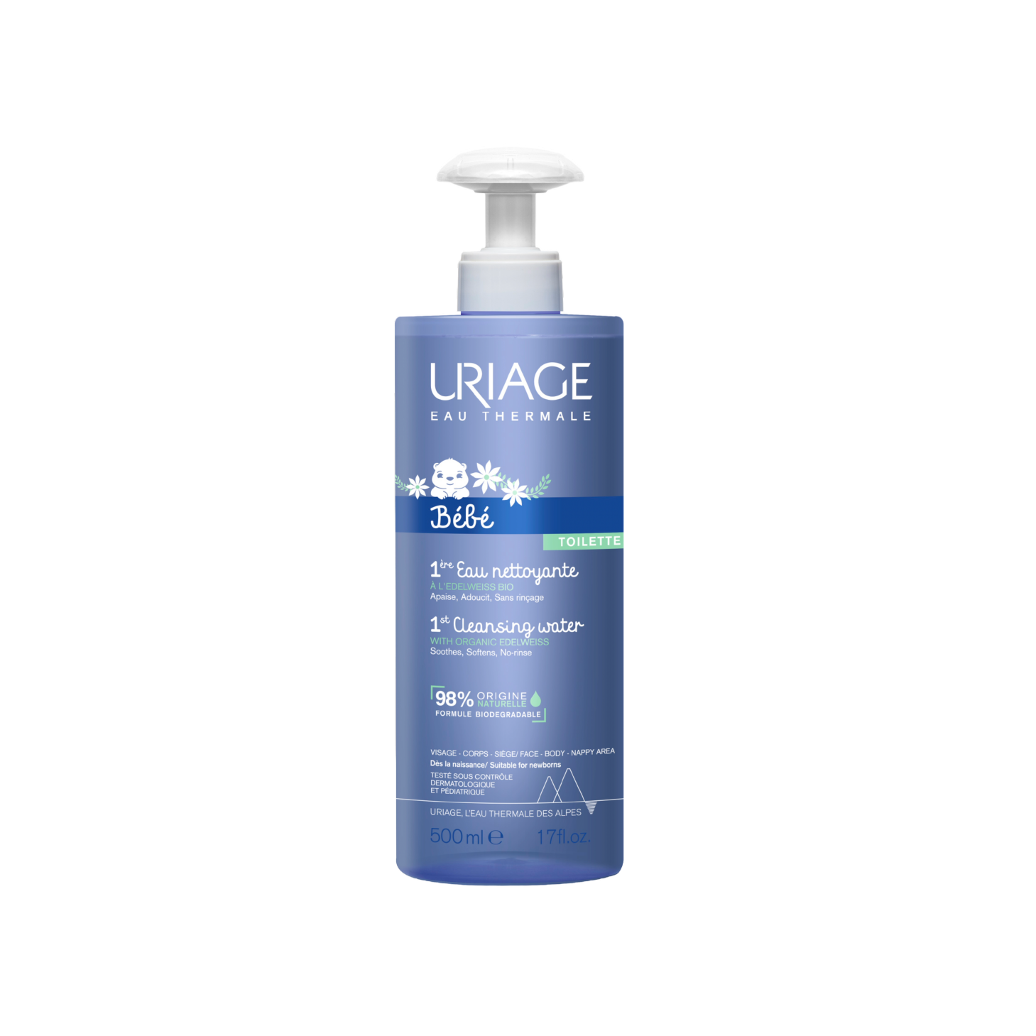 Uriage Bebé 1ª Água de Limpeza 500ml