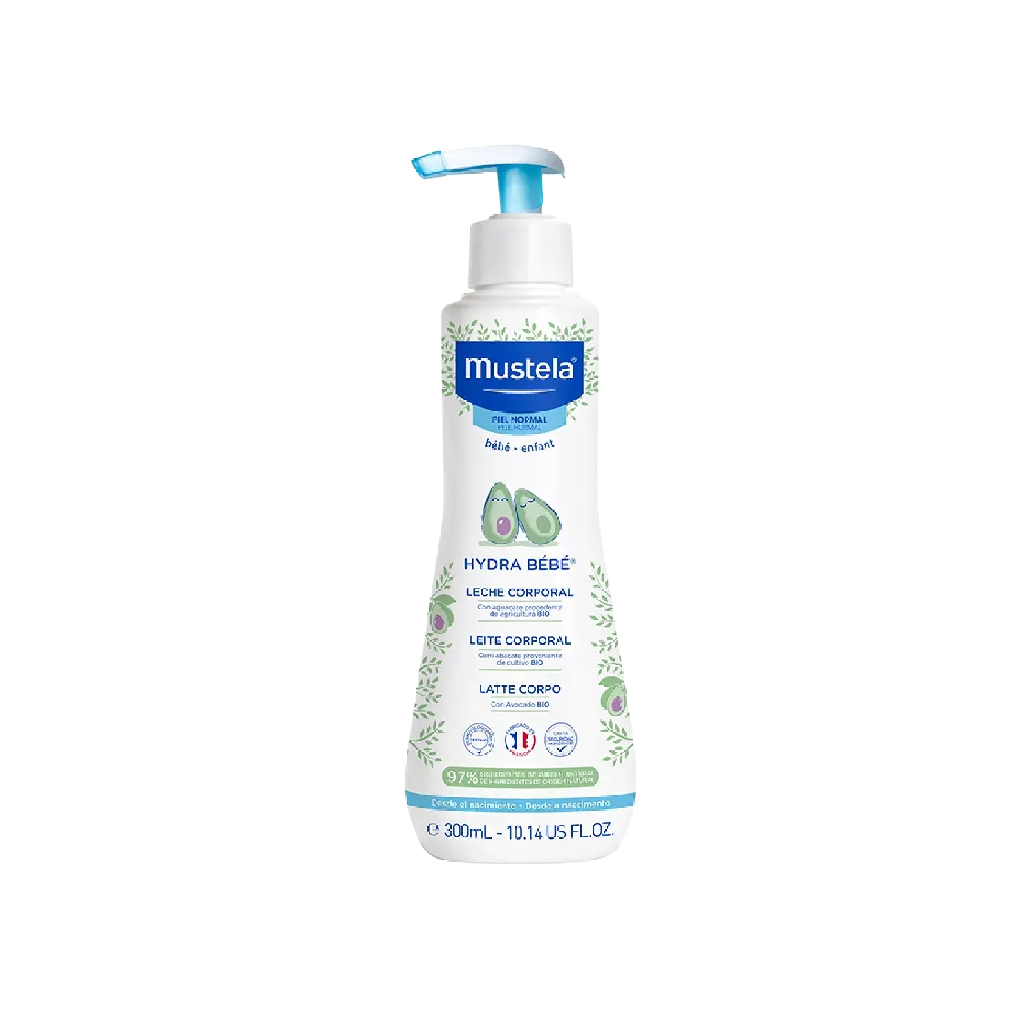 Mustela Hydra Bebé Leche Corporal 300 ml