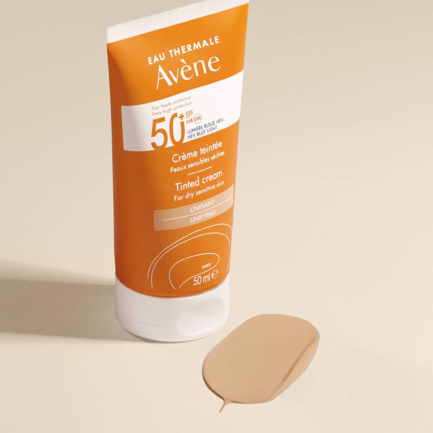 Avène Solar Creme Com Cor SPF50+ 50ml