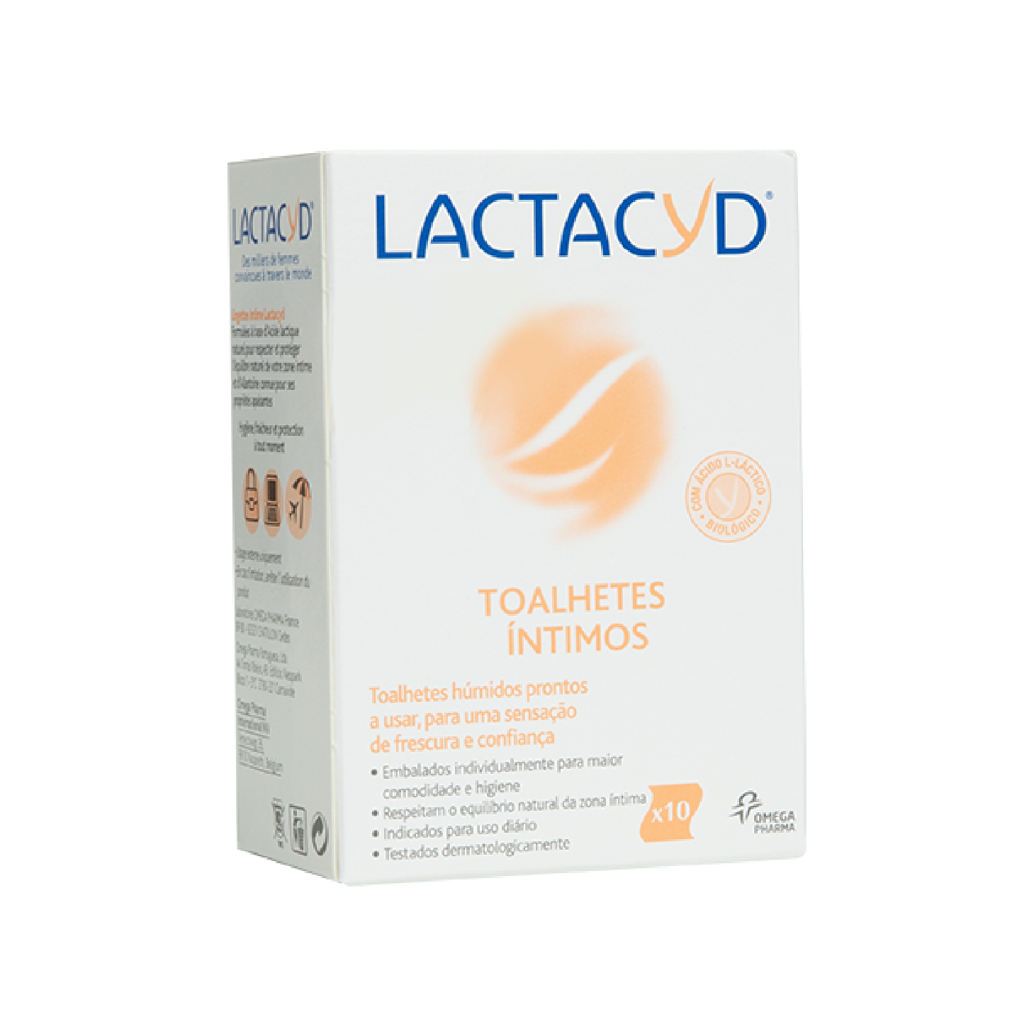 Lactacyd Íntimo Toalhetes Higiene Íntima 10 Unidades