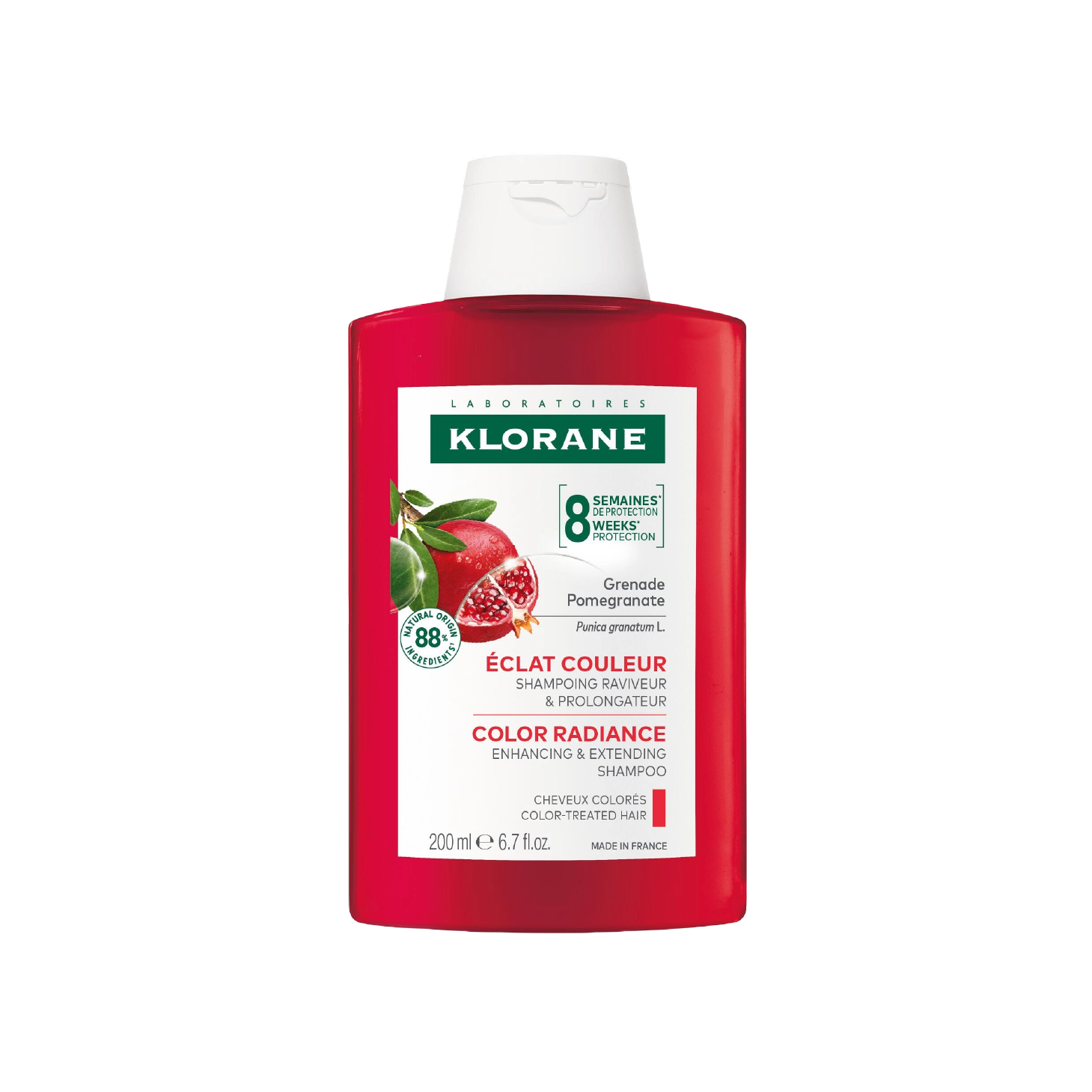 Champú de granada Klorane 200 ml