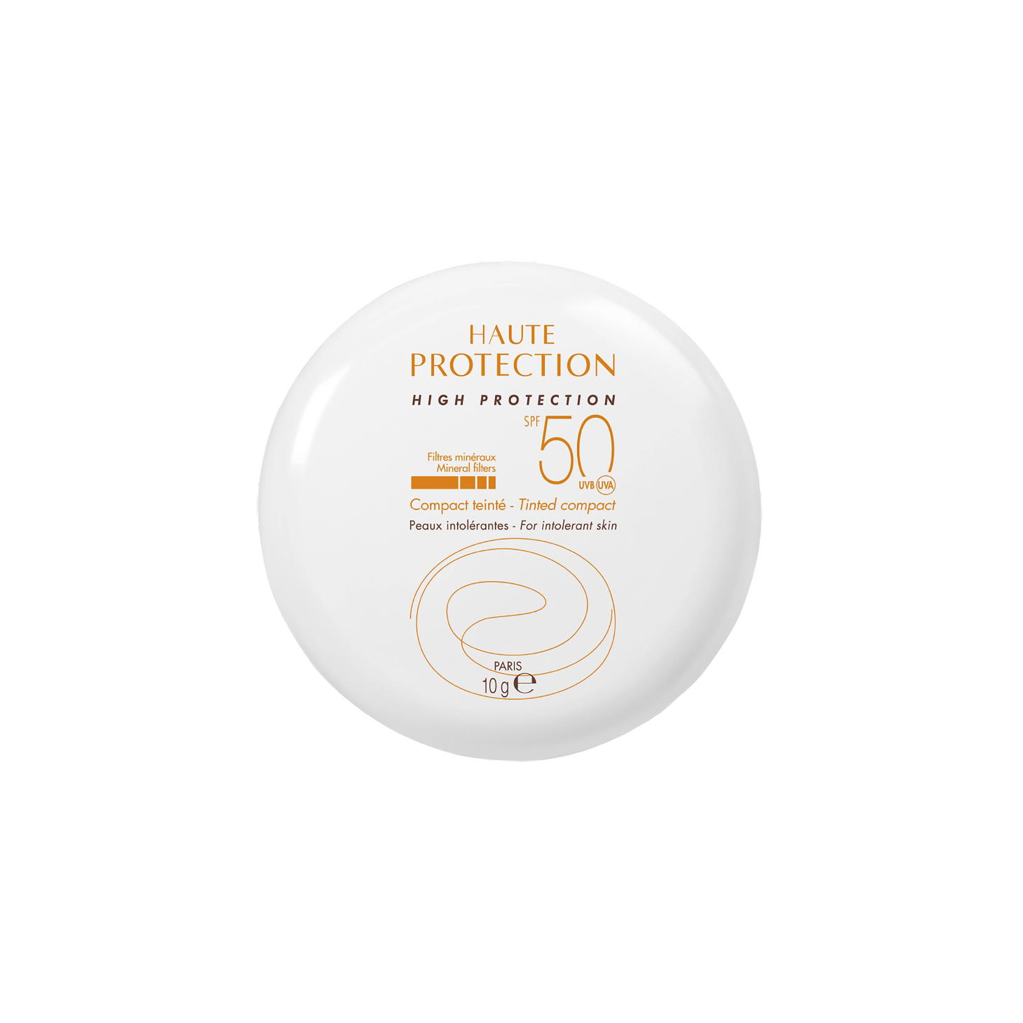 Avène Solar Compacto Com Cor Dourado SPF50 10g