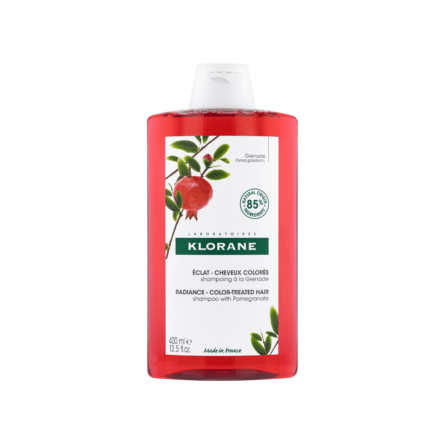 Champú de granada Klorane 400 ml