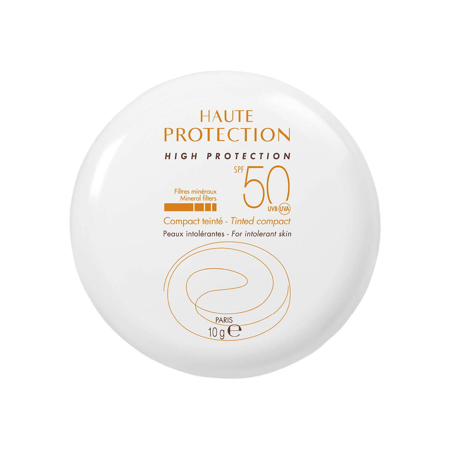 Avène Solar Pó Compacto Com Cor Bege SPF50 10g