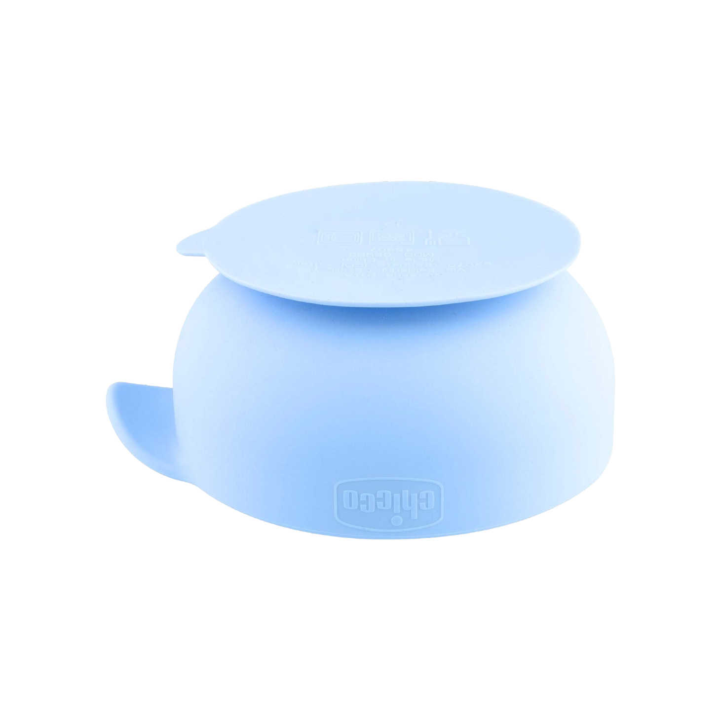 Chicco Easy Bowl Tigela Silicone Azul +6 Meses