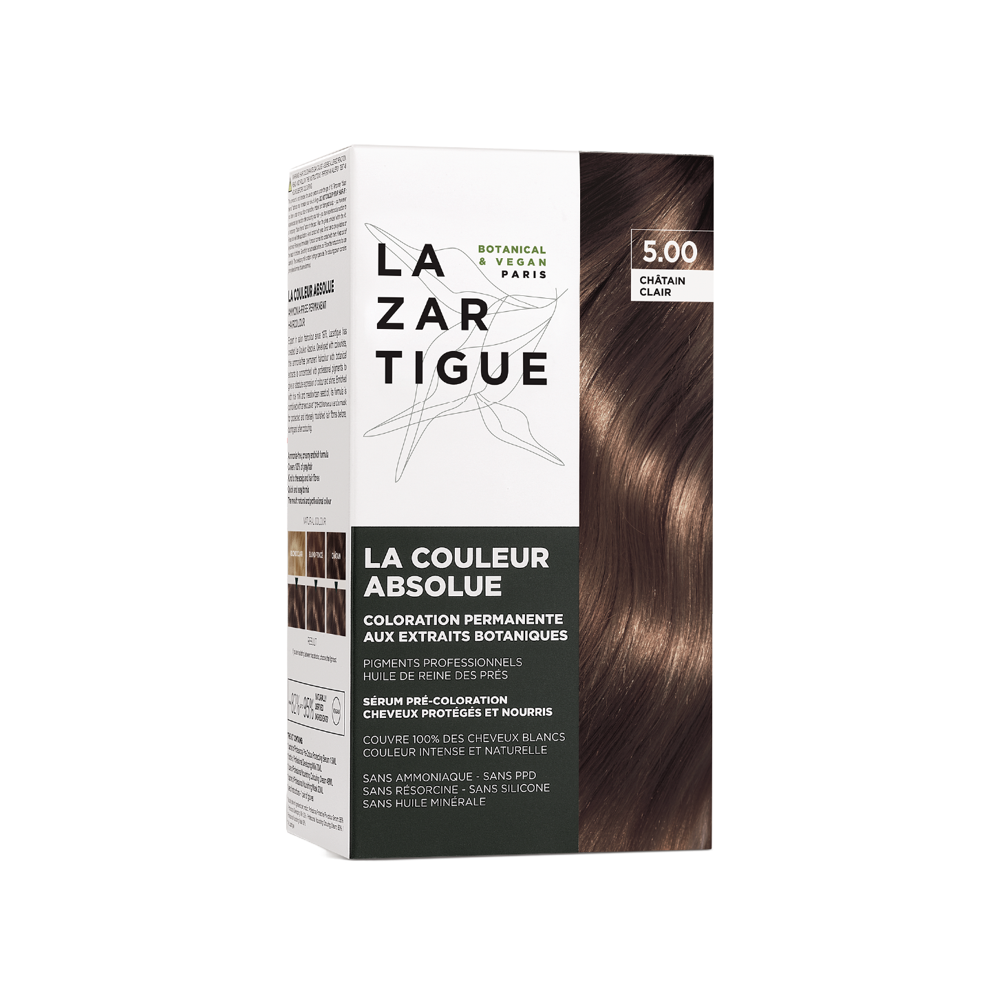 Lazartigue Coloração Permanente 5.00 - Castanho Claro