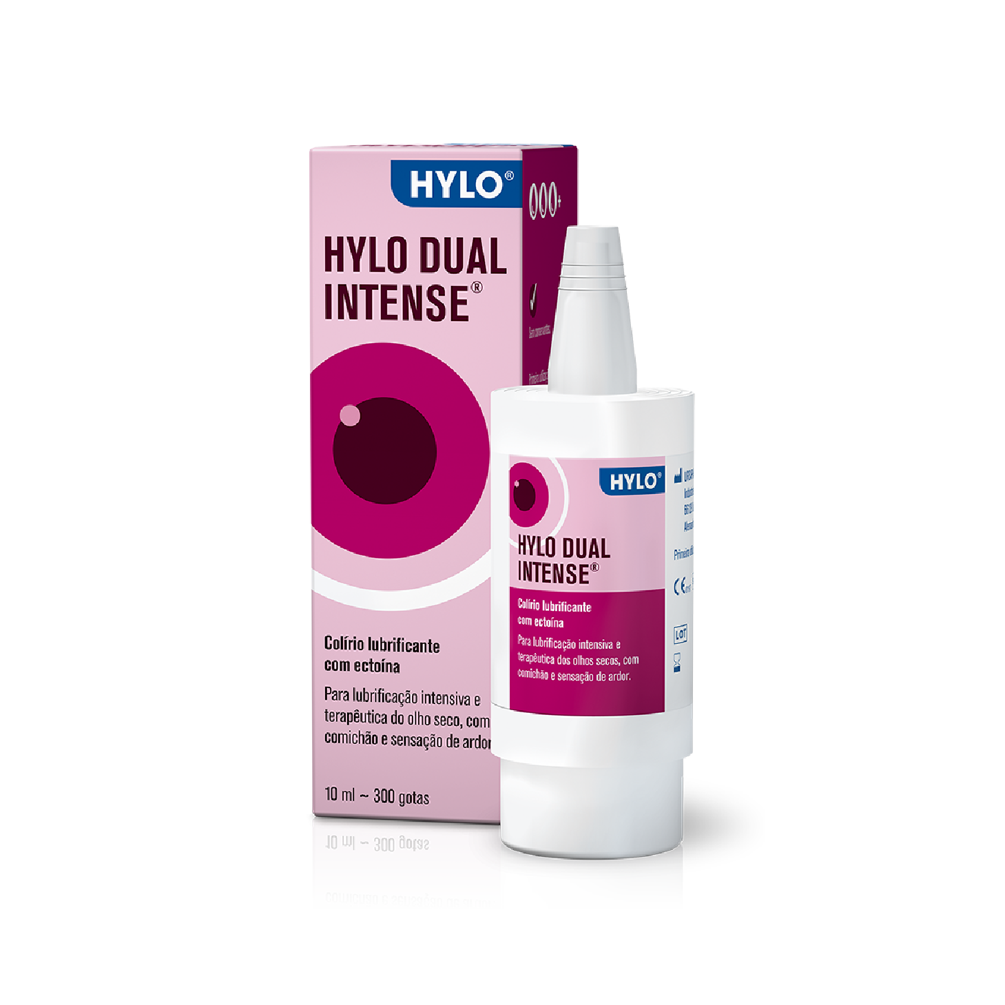 Hylo Dual Intense Colírio Lubrificante com Ectoína 10ml
