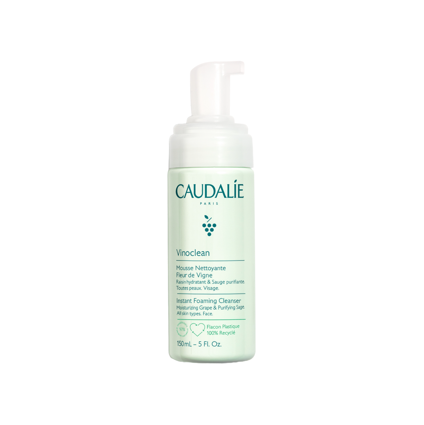Caudalie Vinoclean Espuma de Limpeza Fleur de Vigne 150ml