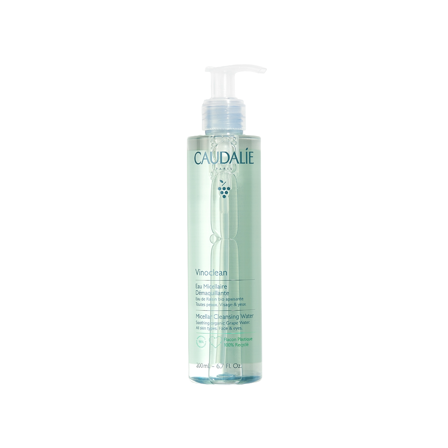 Caudalie Vinoclean Água Micelar Desmaquilhante 200ml