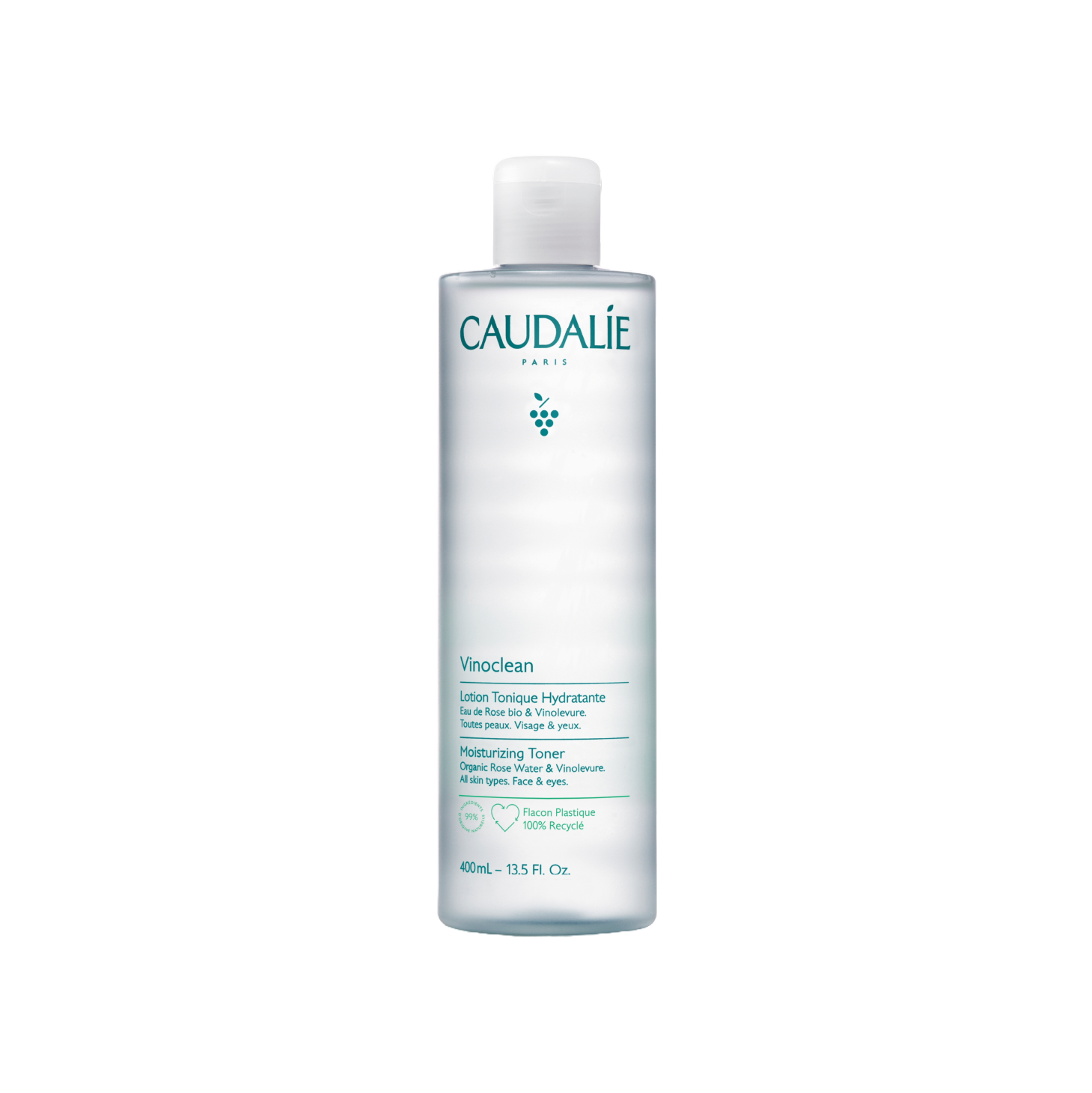 Caudalie Vinoclean Loção Tónica Hidratante  400ml
