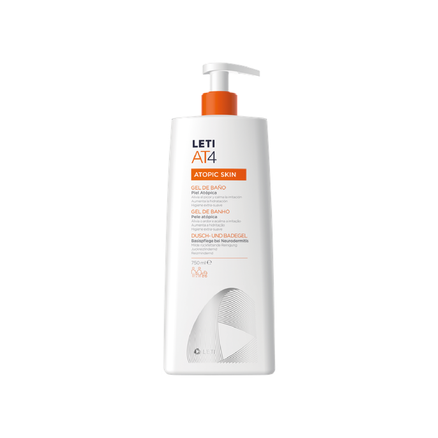 LetiAT4 Gel de Banho 750ml