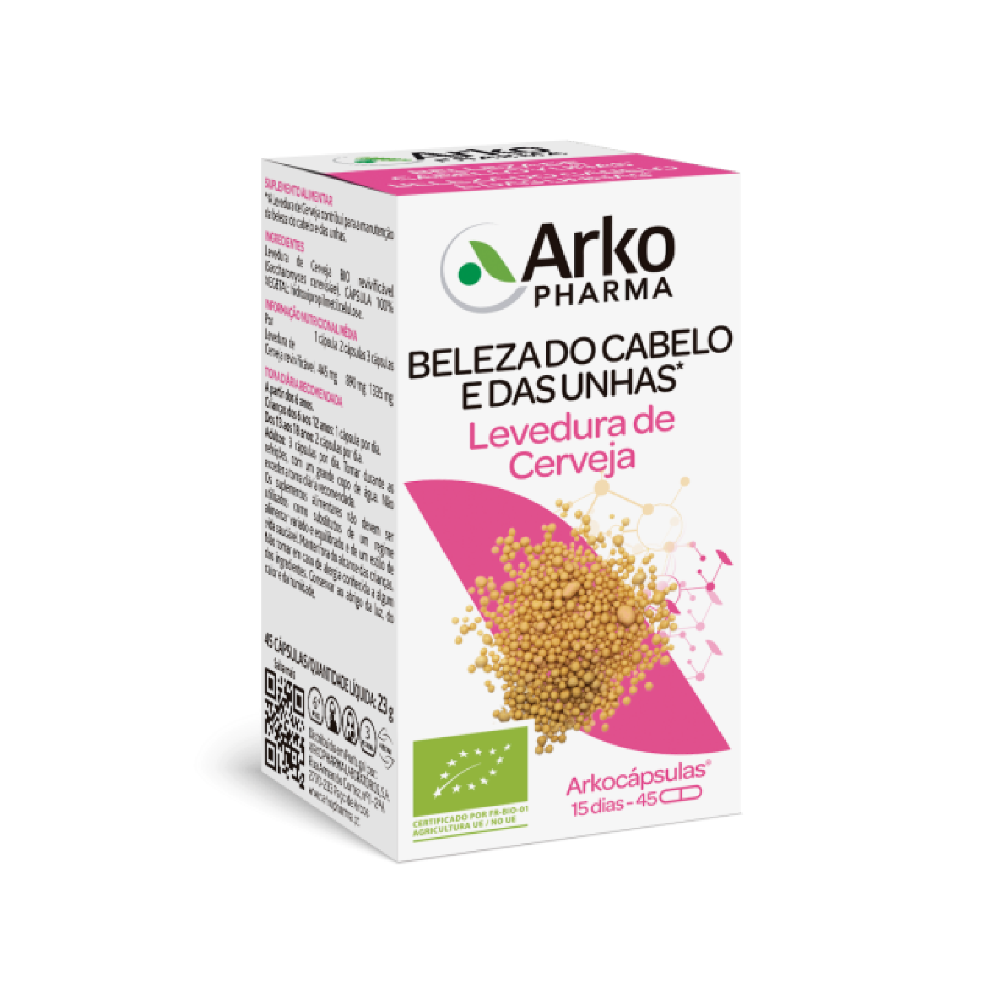 Arkocápsulas Levedura de Cerveja Bio 45 Cápsulas