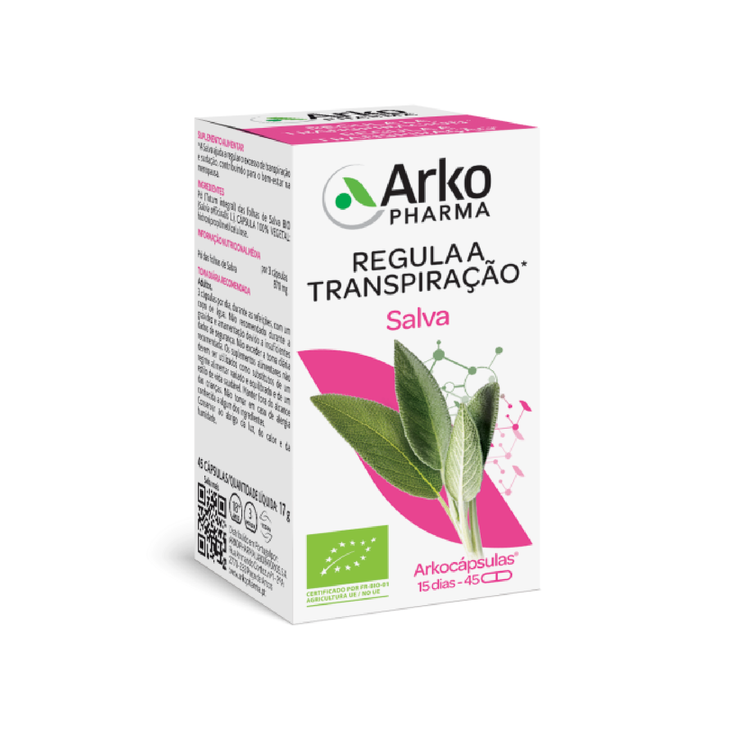 Arkocápsulas Salva Bio 45 Cápsulas