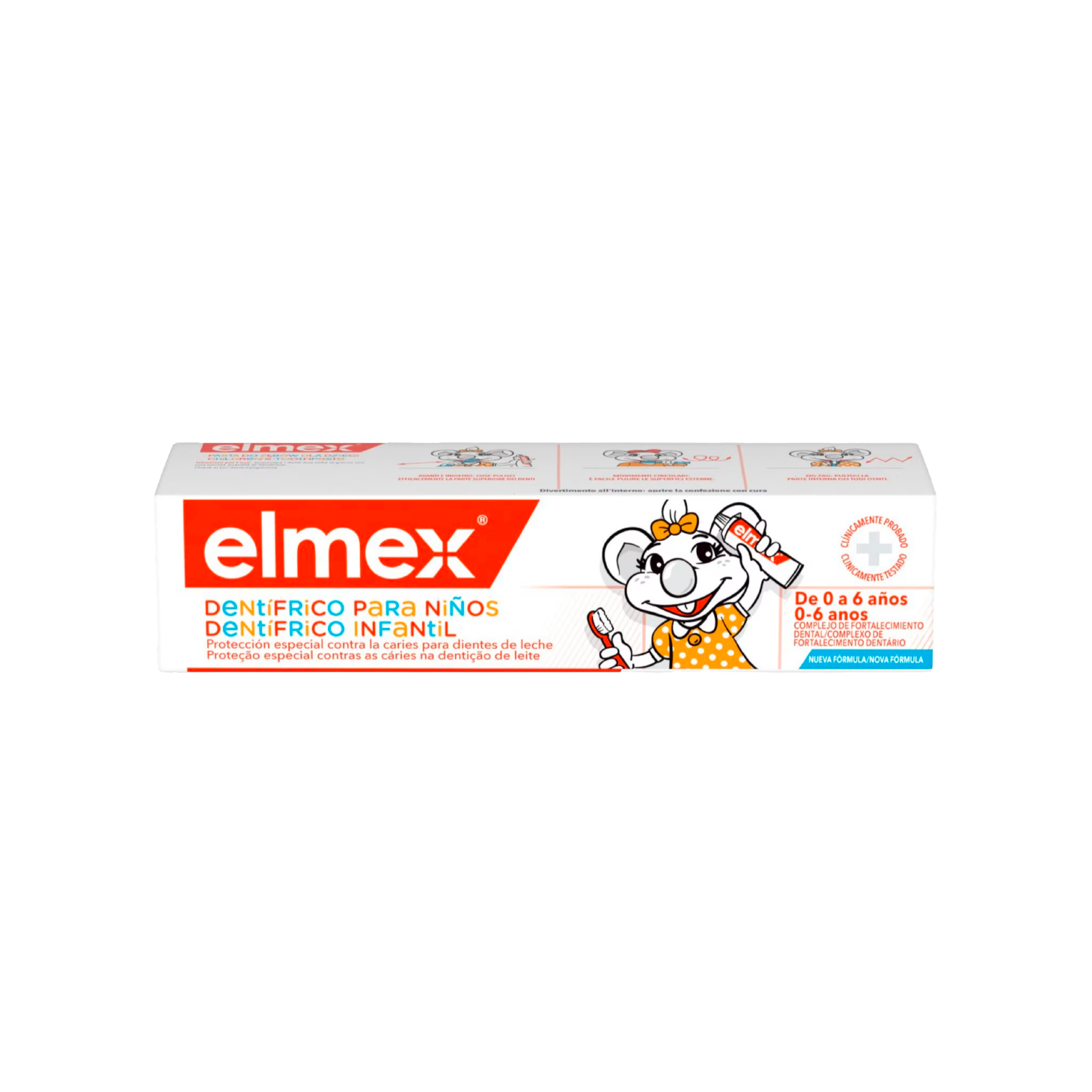 Elmex Infantil Pasta Dentífrica 0-6 Anos 50ml