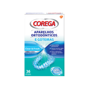 Aparatos y férulas de ortodoncia Corega 36 comprimidos