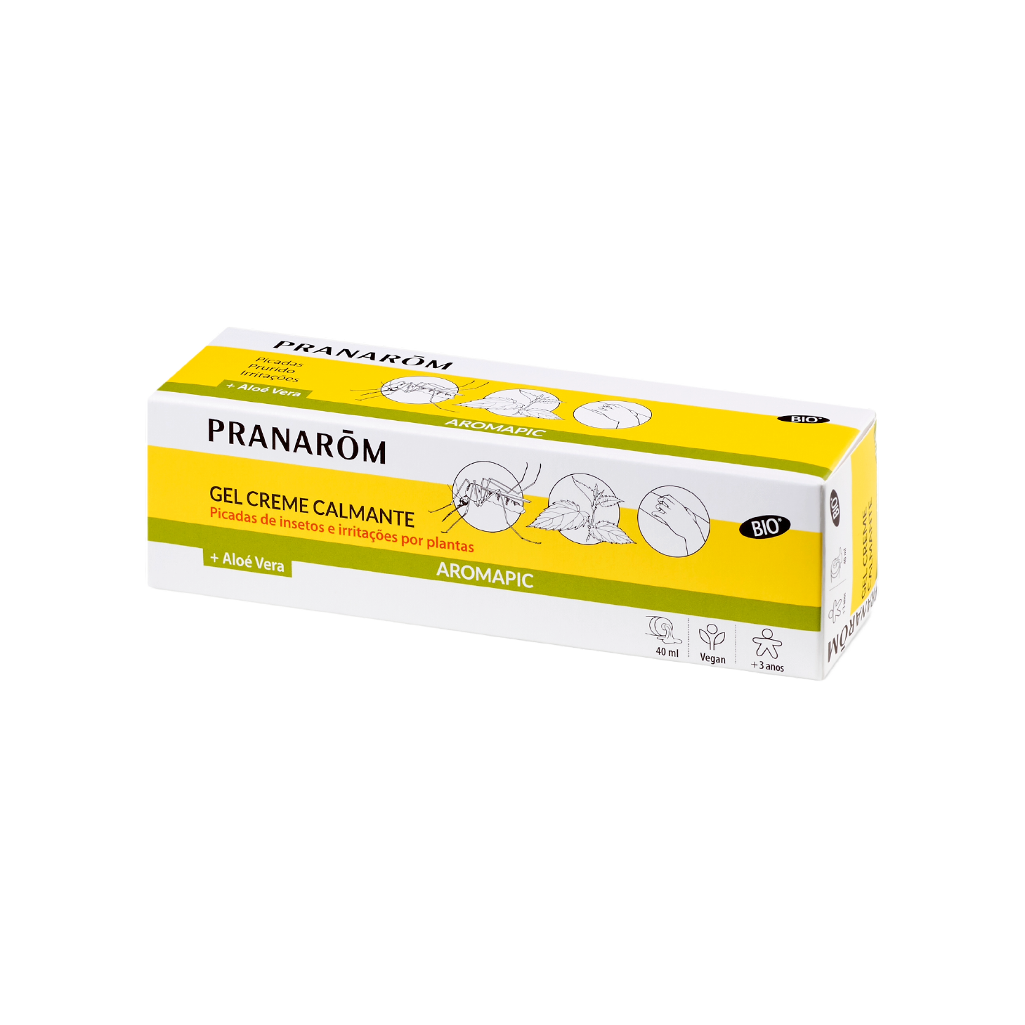 Pranarom Aromapic Gel-Creme Calmante Bio 40ml