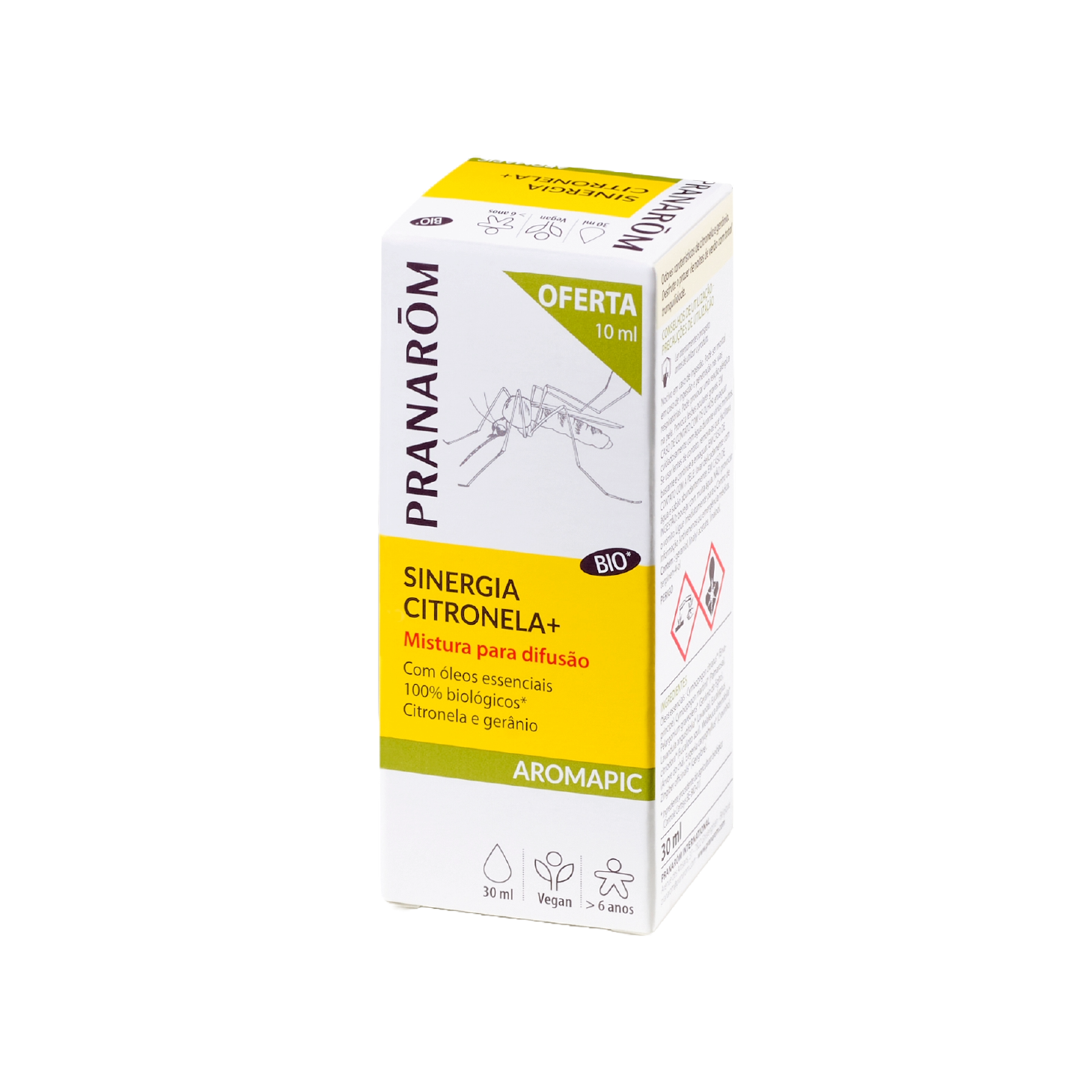 Pranarom Aromapic Sinergia Citronela+ Bio 30ml
