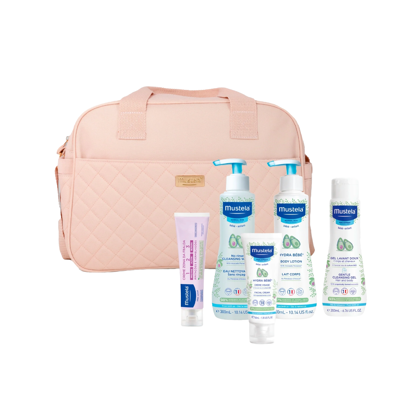 Bolso de maternidad Mustela Edición Limitada Rosa