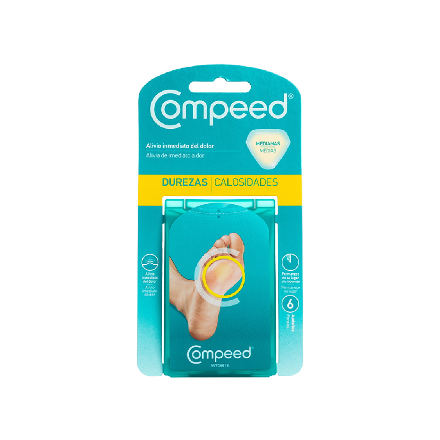 Compeed Pensos Calosidades Médias 6 Unidades