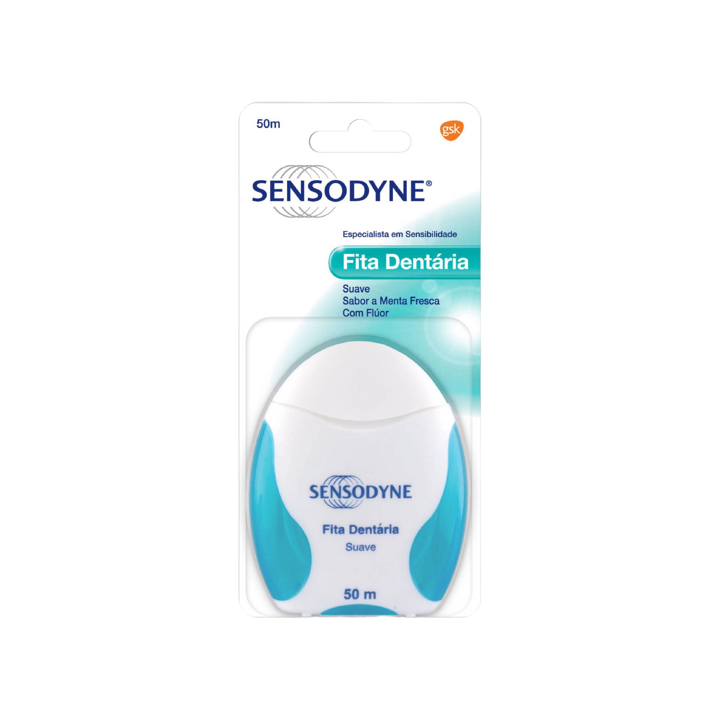Sensodyne Fita Dentária Suave Menta Fresca com Flúor 50m