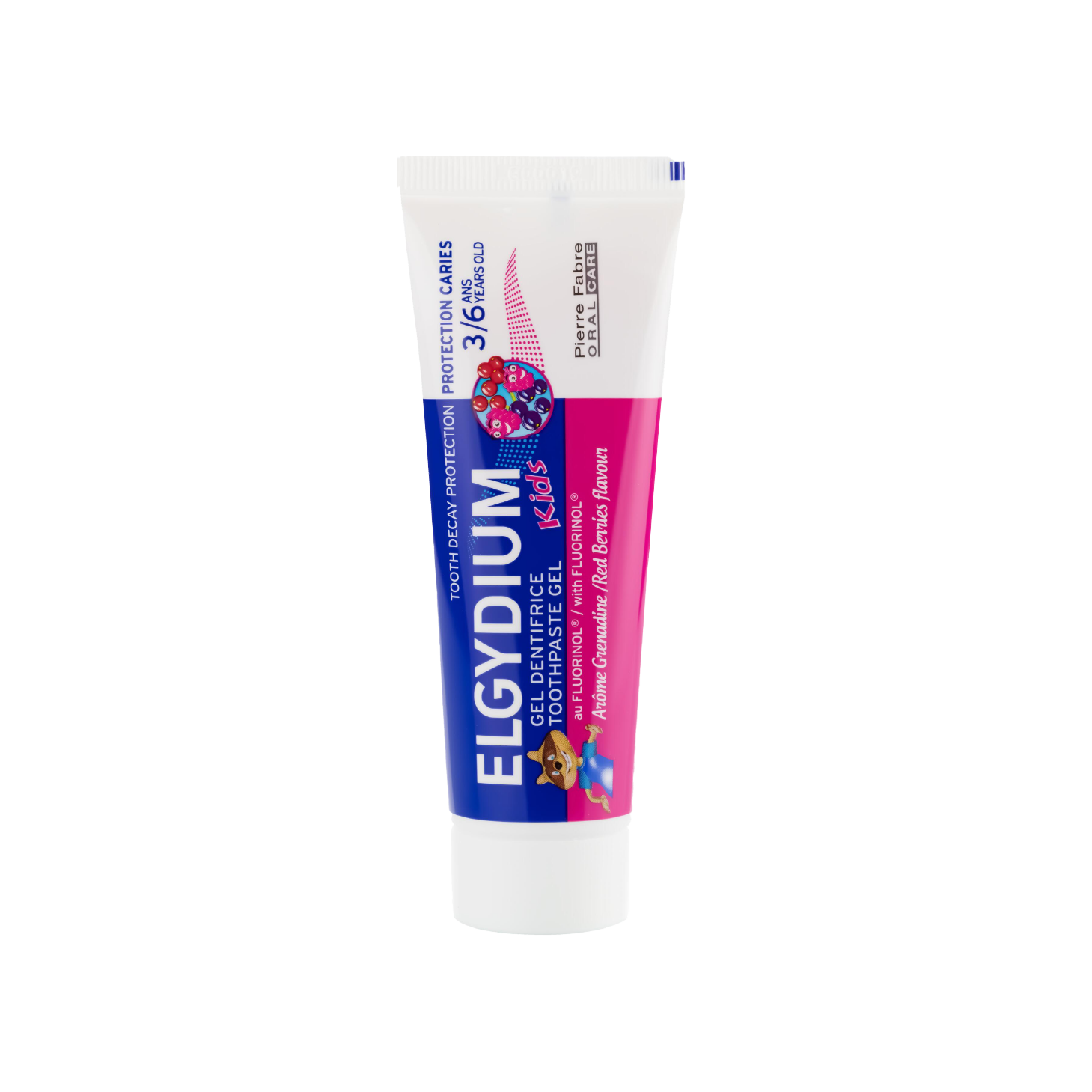 Elgydium Kids Gel Dentífrico Frutos Silvestres 50ml 3-6 Anos