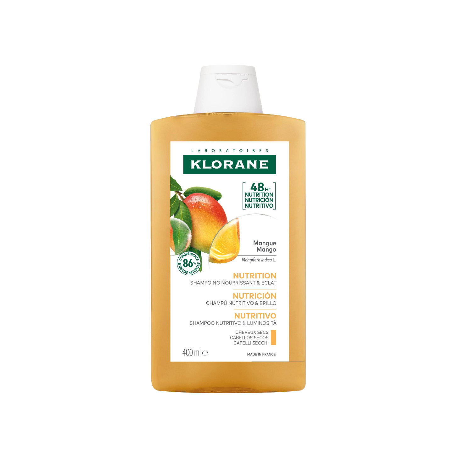 Champú Klorane Mango 400 ml
