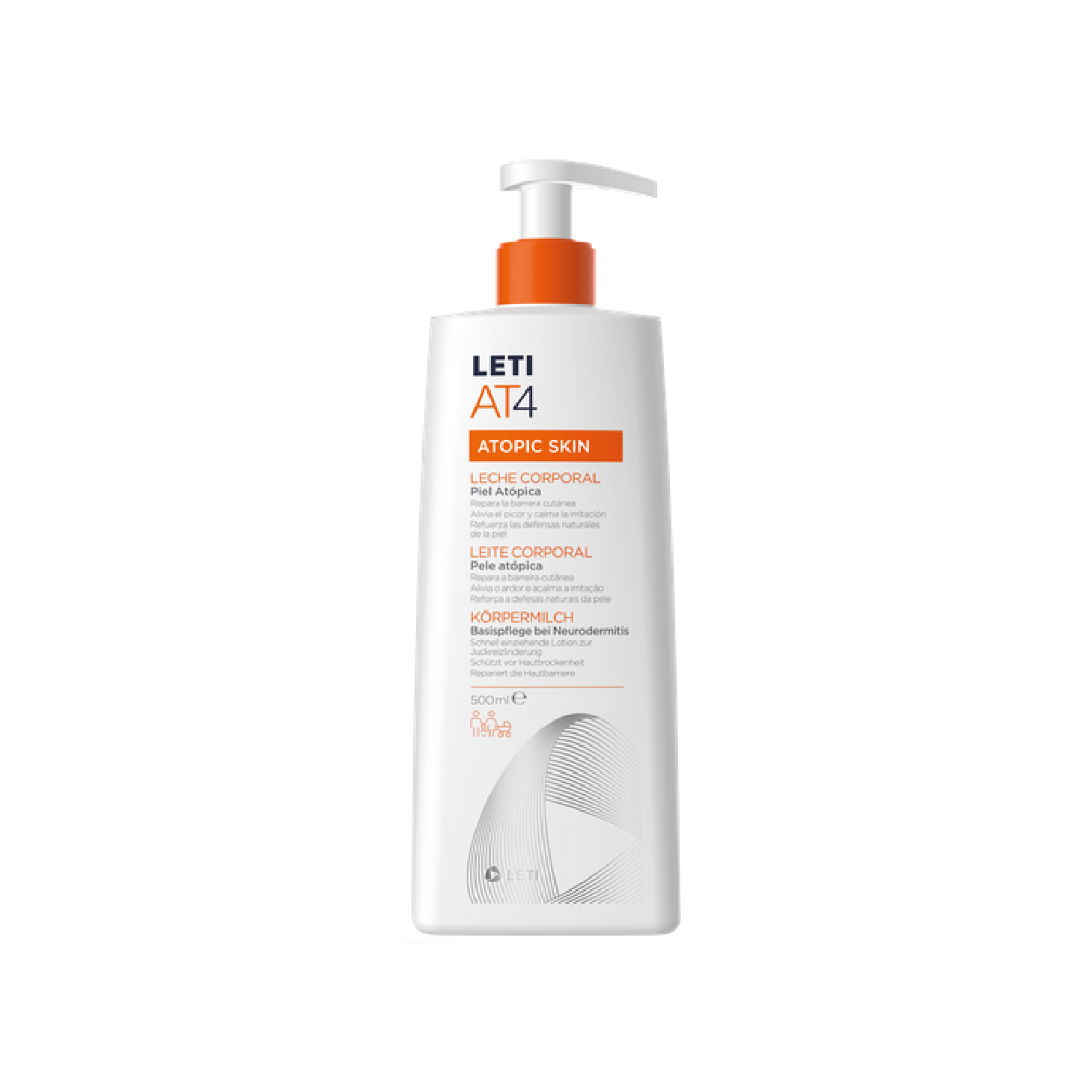 Leche corporal LetiAT4 500 ml